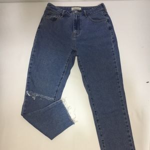 PAC SUN custom distressed high waisted mom jeans